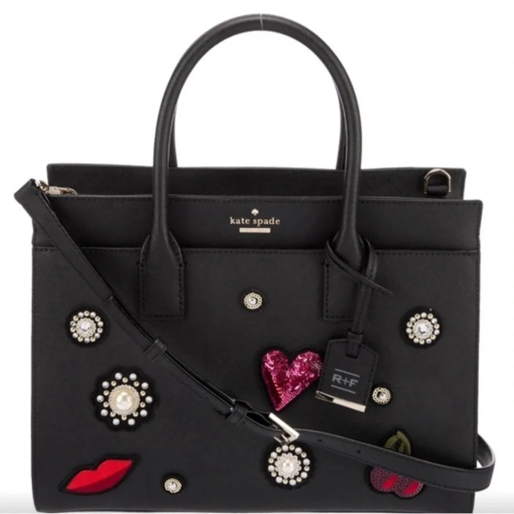 Kate‎ Spade Cameron Satchel Rodin & Field 2 straps and 2 dust bag included